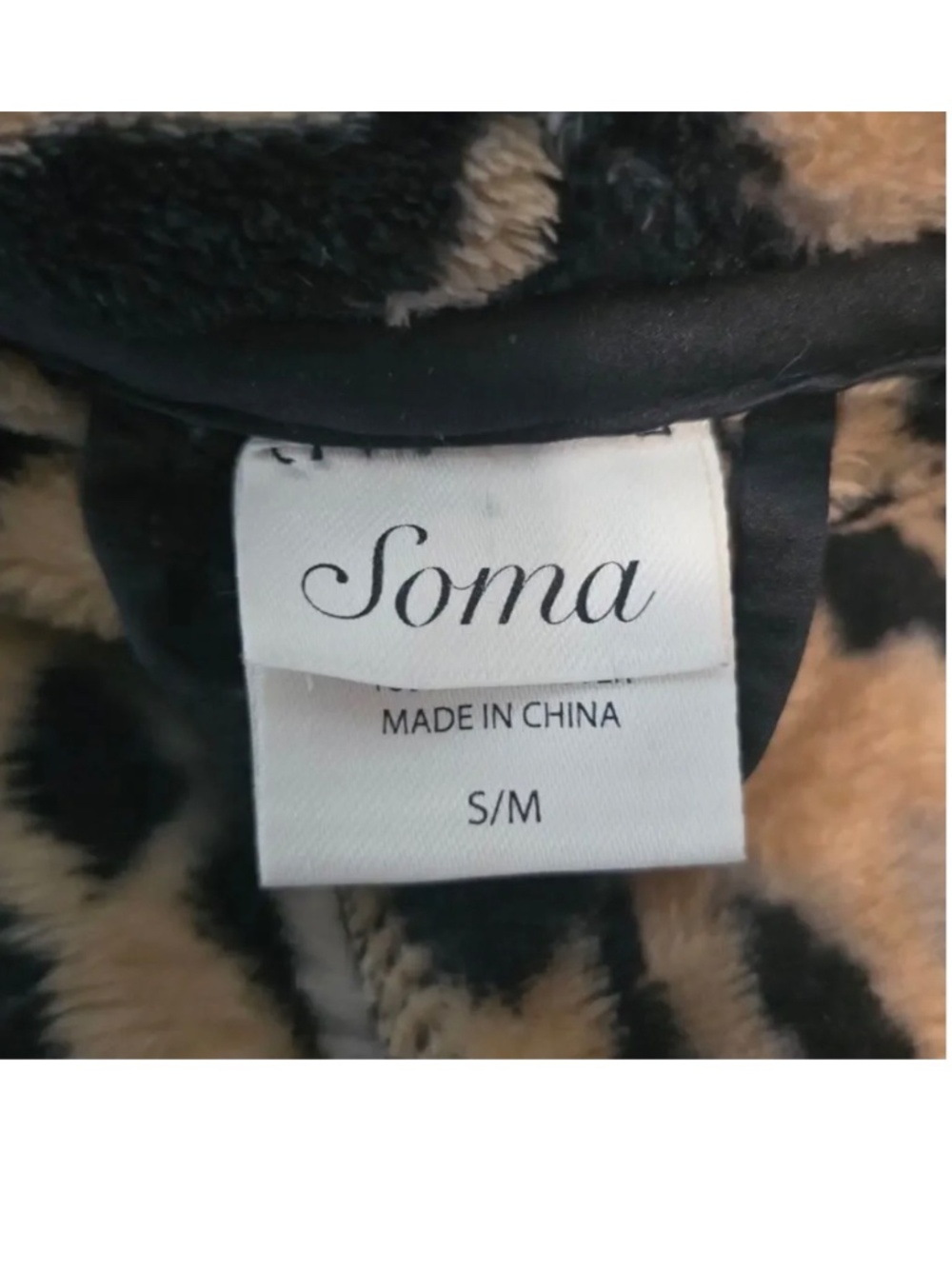 Soma Leopard Print Robe - Picture 4 of 5